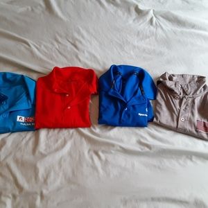Lot of 4 frito lay polos